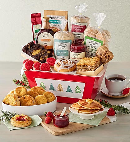 Deluxe Christmas Bakery Basket